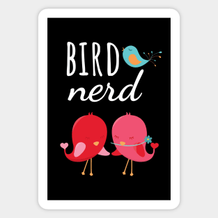 Bird Nerd Sticker